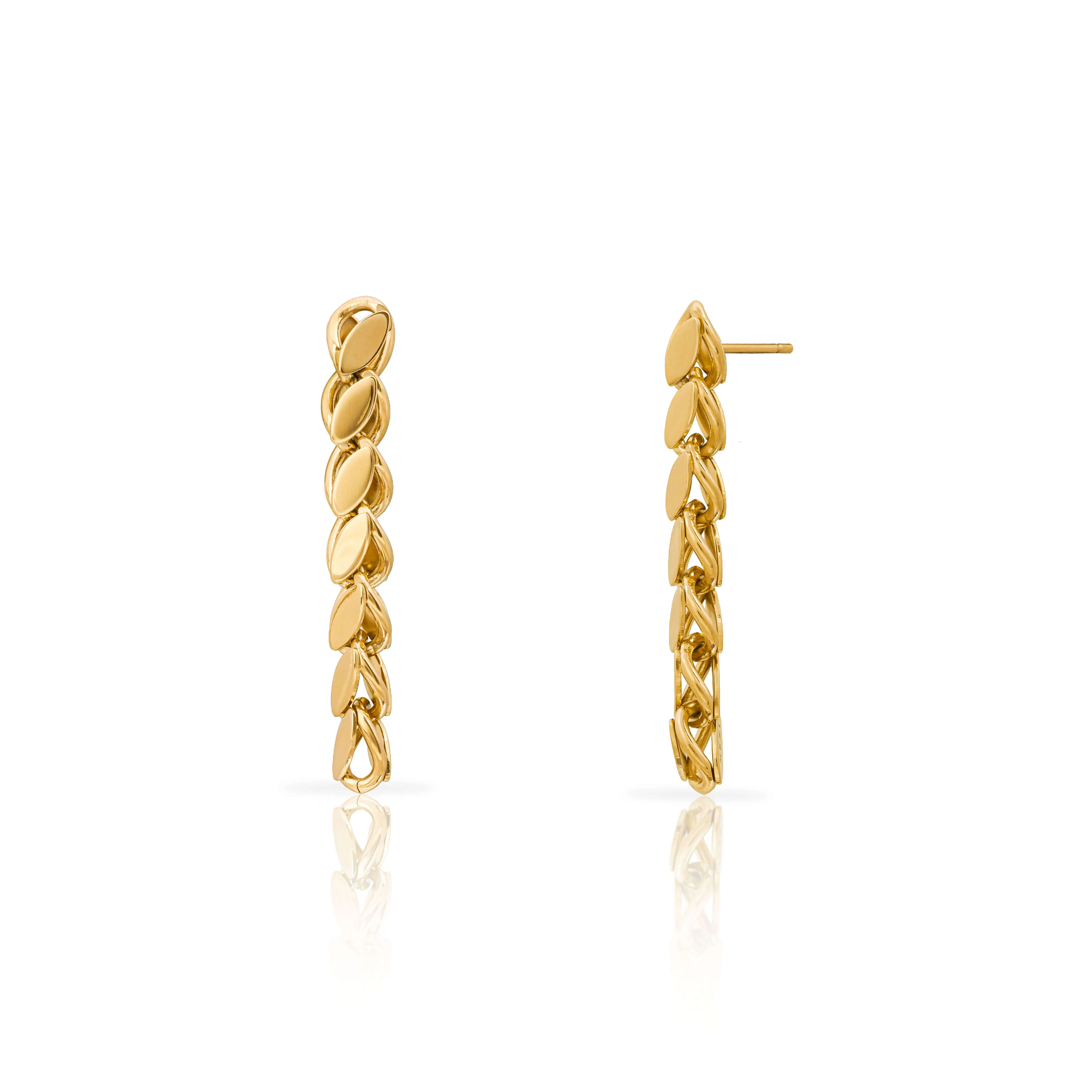 Arden gold earrings | waterproof