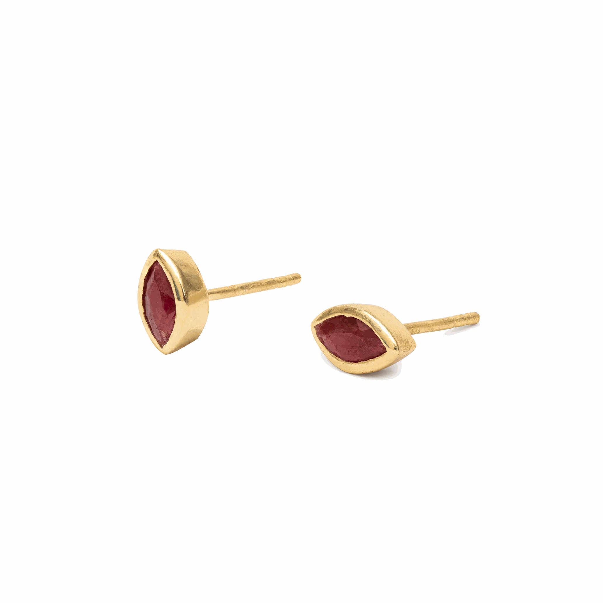 Louna diamond semi precious studs - Image 5